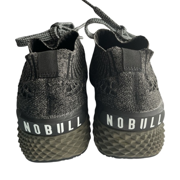 NOBULL Black Sneakers with Textured Knit Upper - Picture 3 of 5